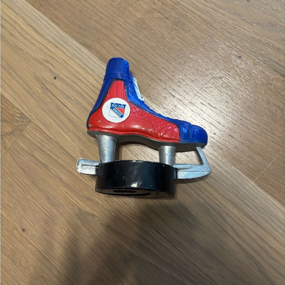 New York Rangers Vintage 1970s Skate Bottle Opener